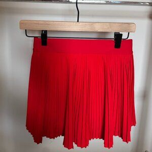 Lululemon Varsity Pleated Tennis Skirt Red Size 4